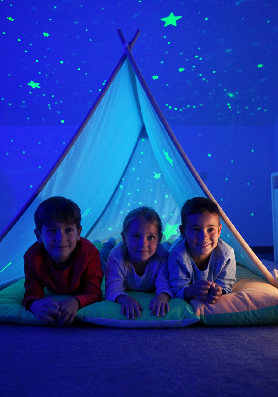 Tent Camping Pretend Play