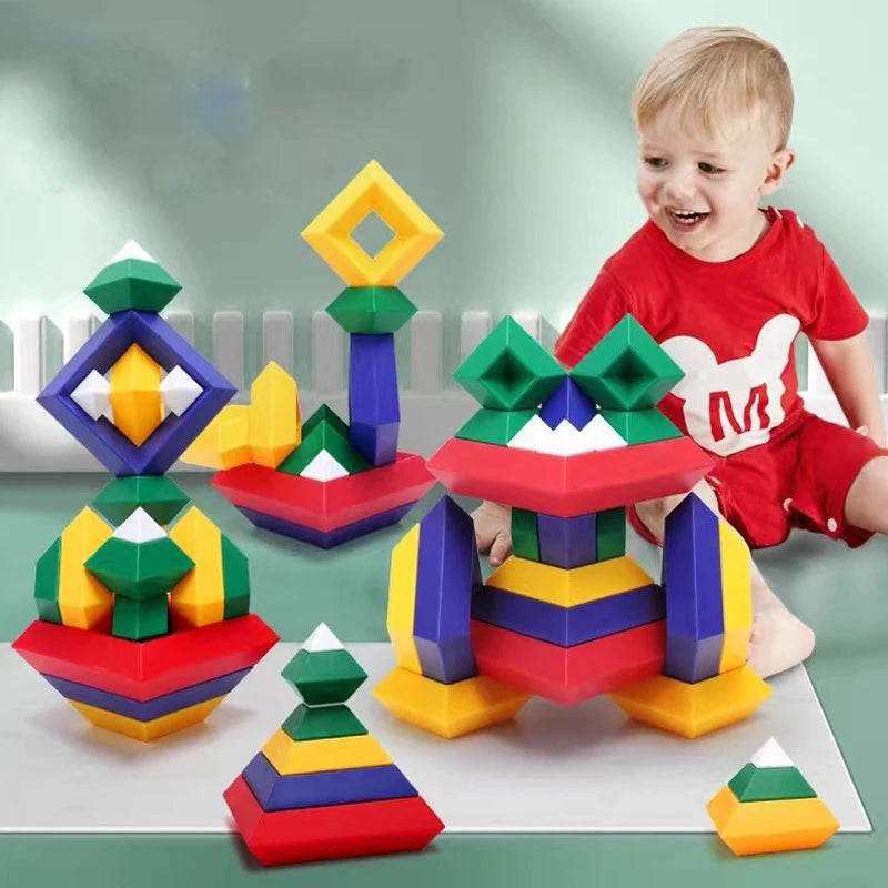 Pyramid Building Blocks