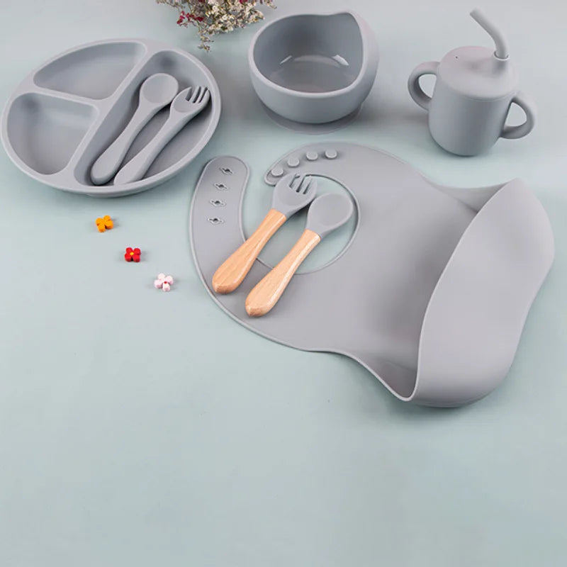 Feeding Set BPA Free Silicone