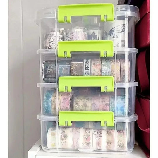 4 Layers Stackable  Organizer Box