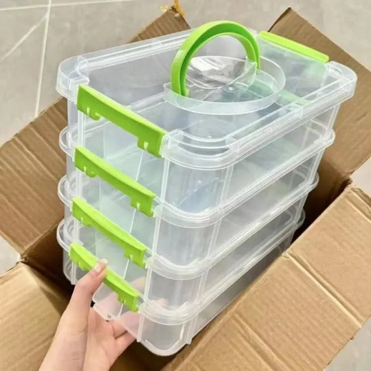 4 Layers Stackable  Organizer Box