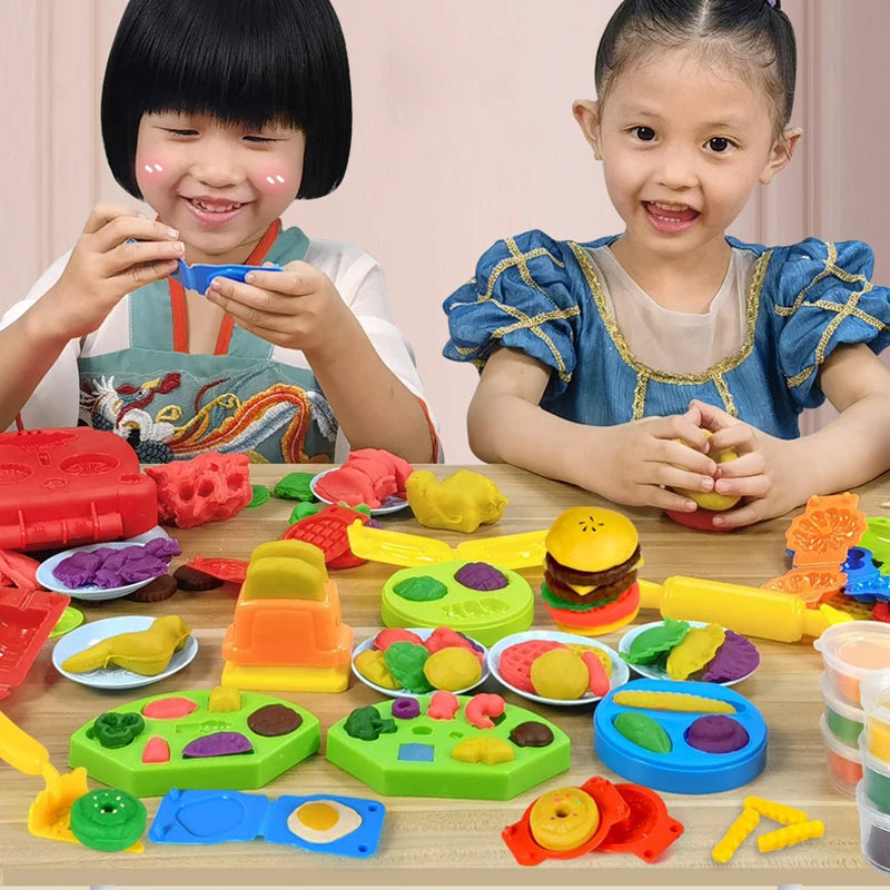 3D Color clay Toy Play Set