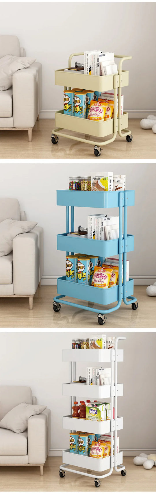 3/4 Tiers Storage Rack