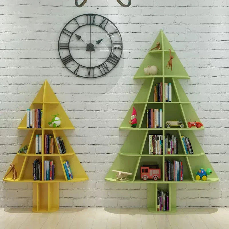 Library Daycare Tree BookshelfTable