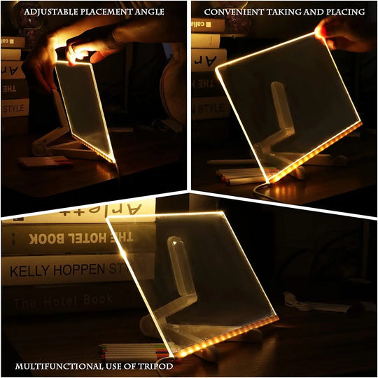 Acrylic LED Luminous Draw Board