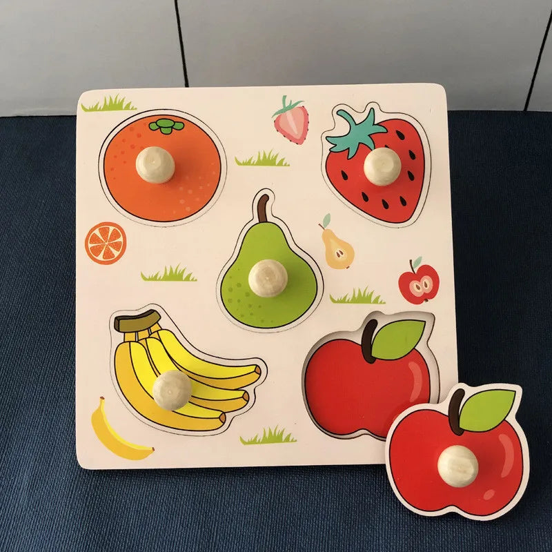 Montessori Wooden Puzzle for Babies