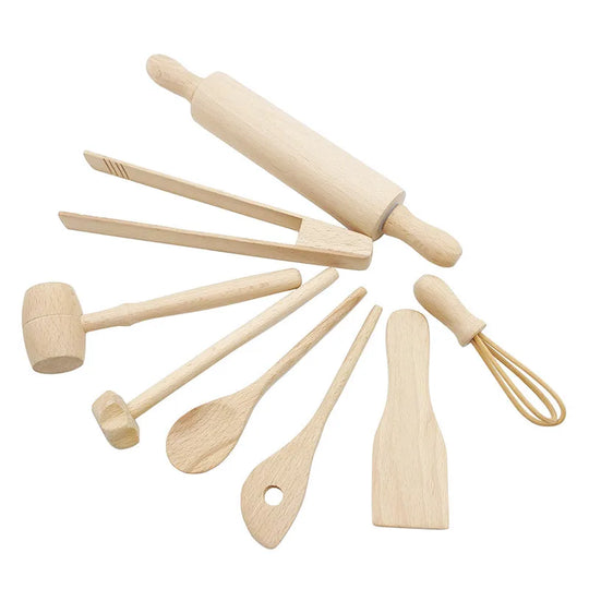 Wooden Play Dough Set