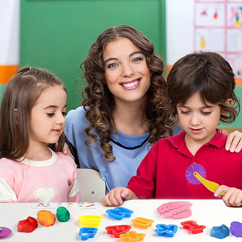 Playdough tools Letters Numbers