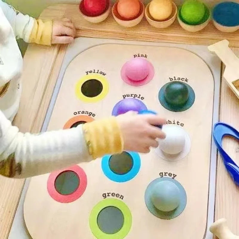 Wooden Table Game Set