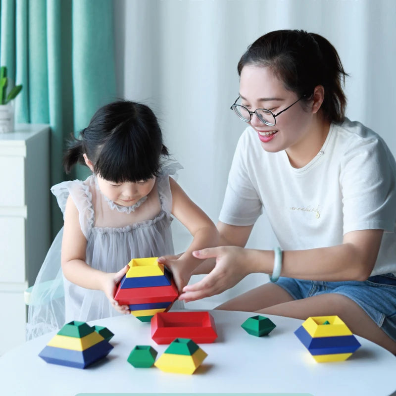 Pyramid Building Blocks