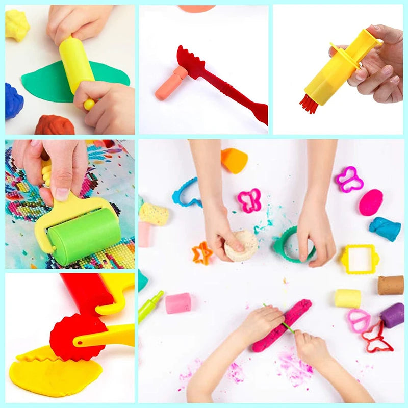 Playdough tools Letters Numbers