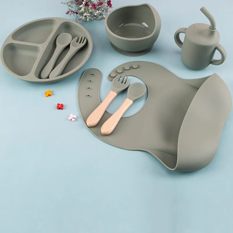 Feeding Set BPA Free Silicone