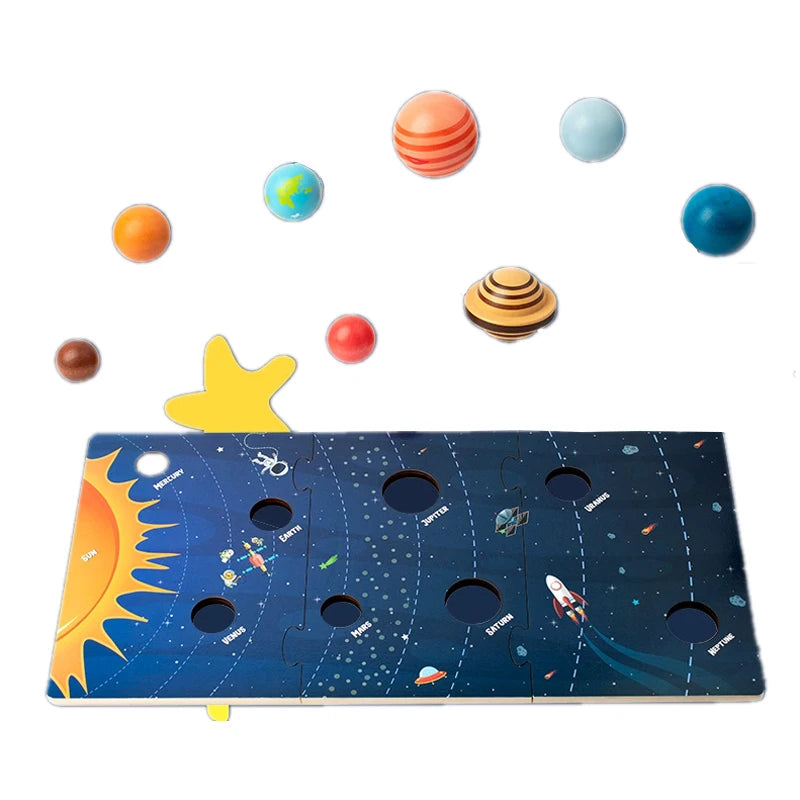 3D Eight Planets Puzzle