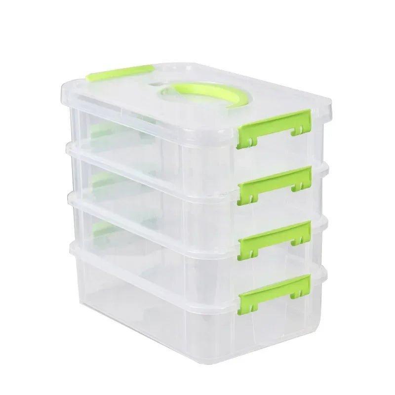 4 Layers Stackable  Organizer Box