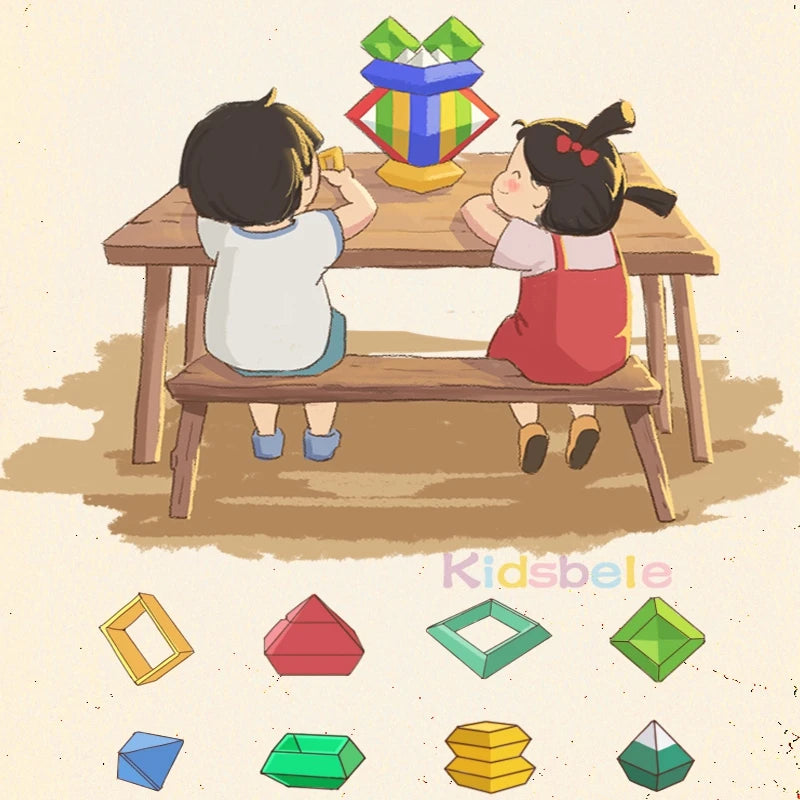 Pyramid Building Blocks