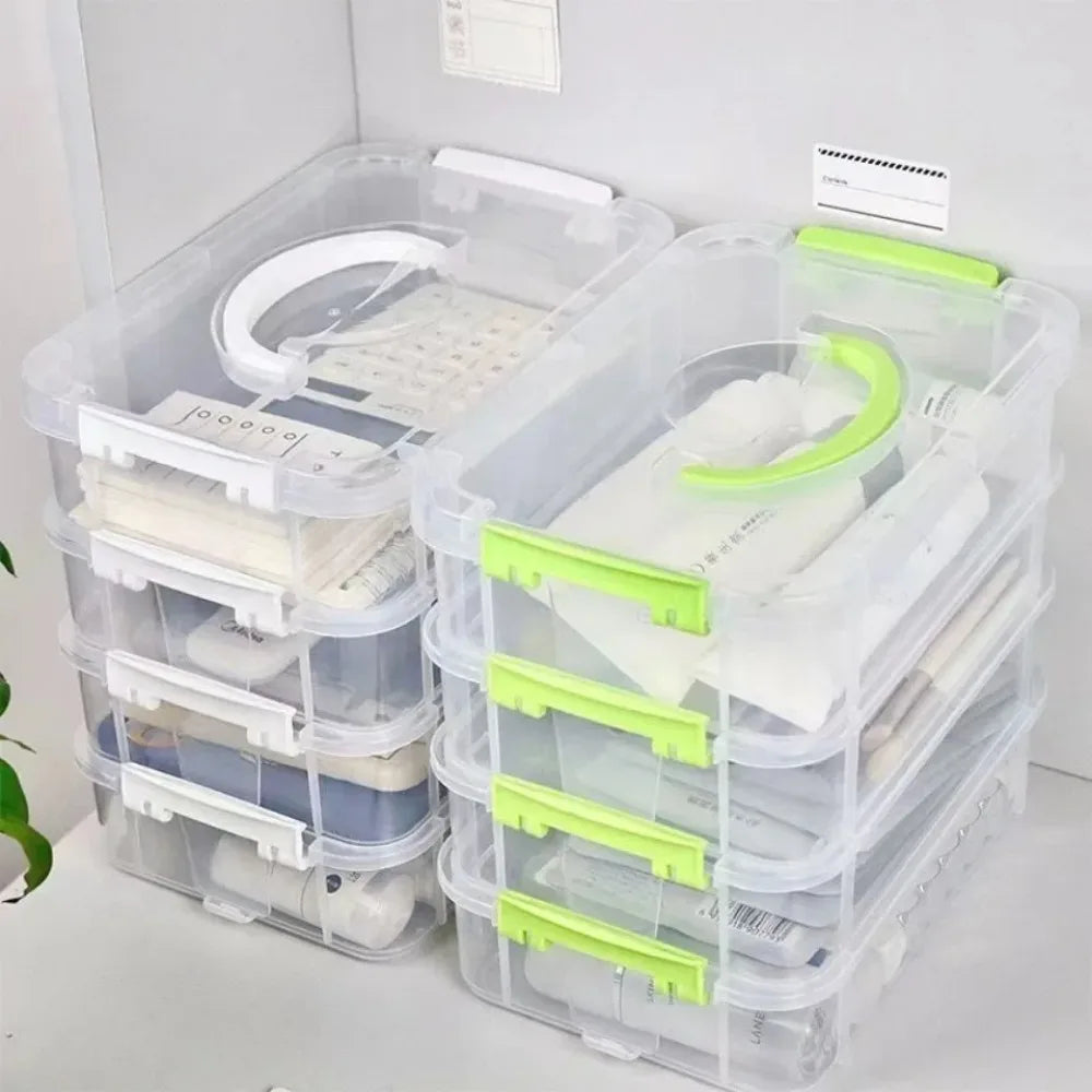 4 Layers Stackable  Organizer Box