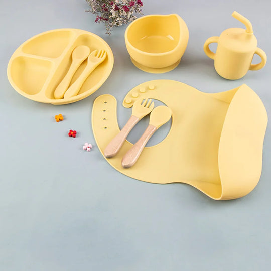 Feeding Set BPA Free Silicone