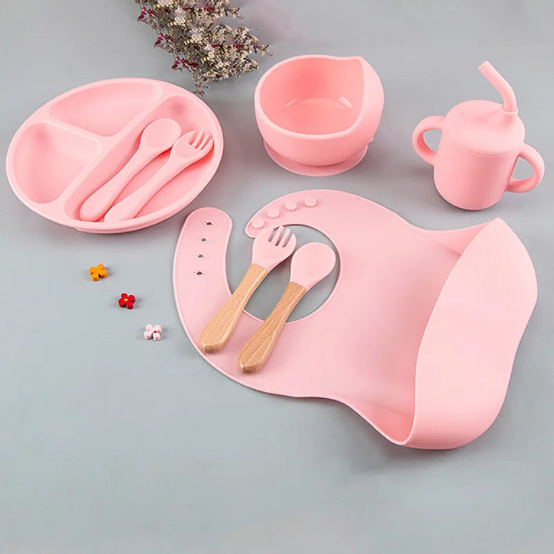 Feeding Set BPA Free Silicone