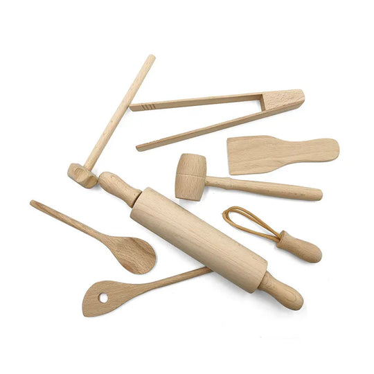 Wooden Play Dough Set