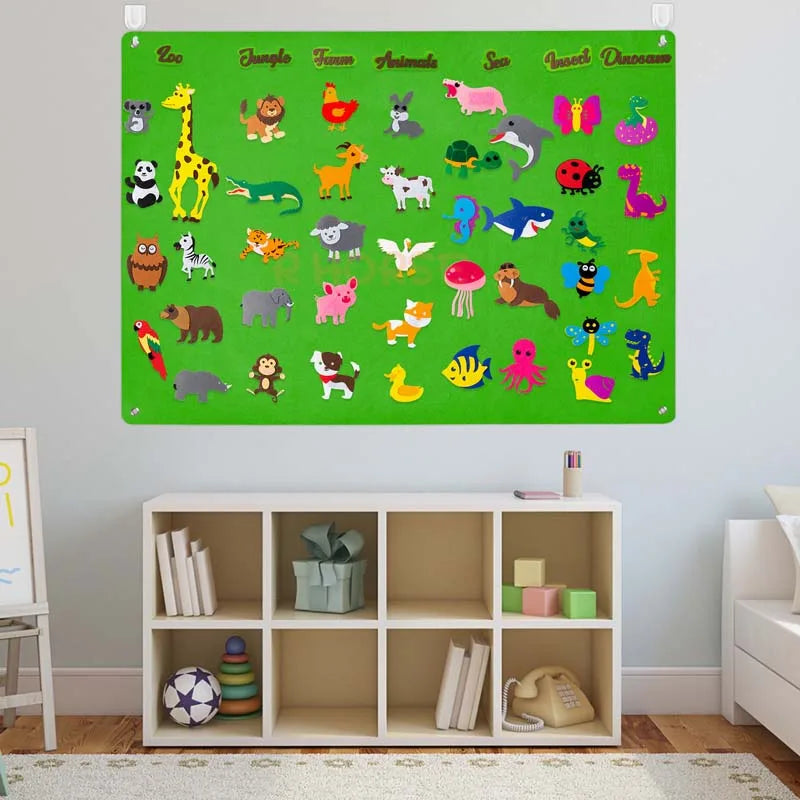 Montessori Storytelling Felt Board Set