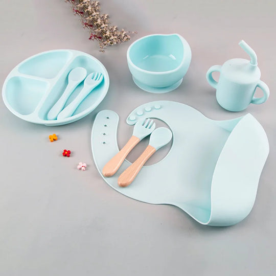 Feeding Set BPA Free Silicone