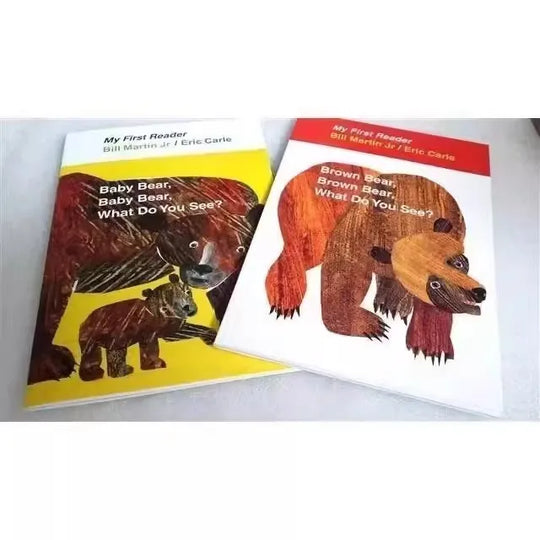 4 Books Brown Bear