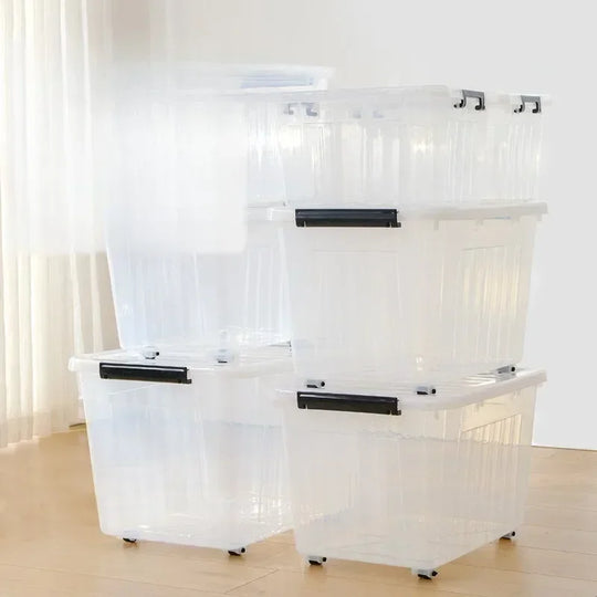 1PC Transparent Toy Storage Box