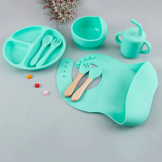 Feeding Set BPA Free Silicone