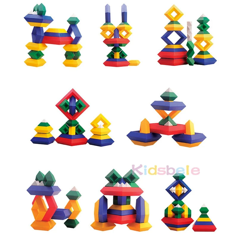 Pyramid Building Blocks