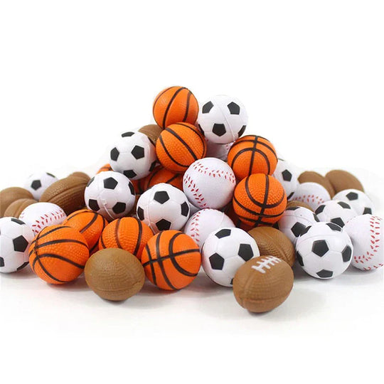 Mini Soft Football Basketball Baseball Tennis Rugby