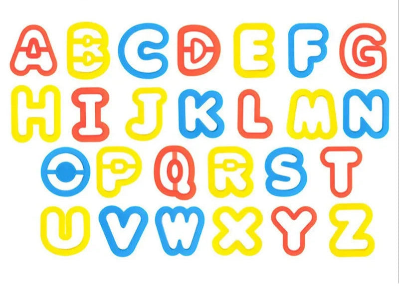 Playdough tools Letters Numbers