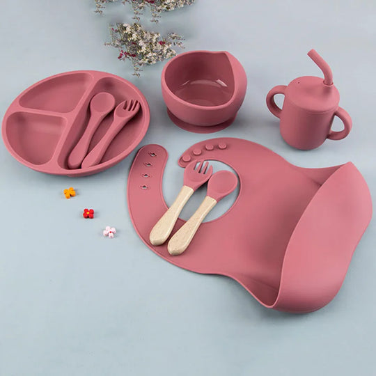 Feeding Set BPA Free Silicone