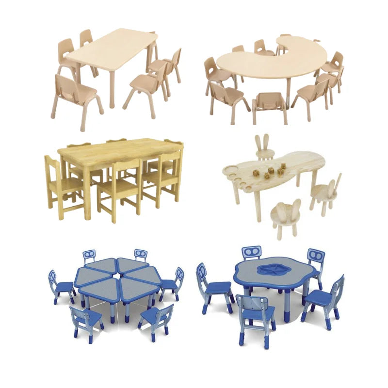 Pre School Wood Daycare Furniture