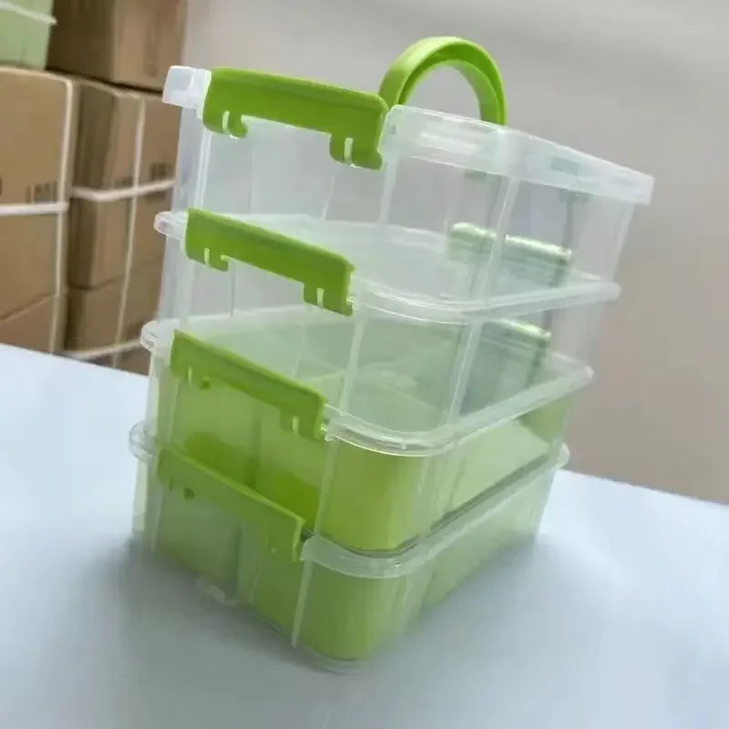 4 Layers Stackable  Organizer Box