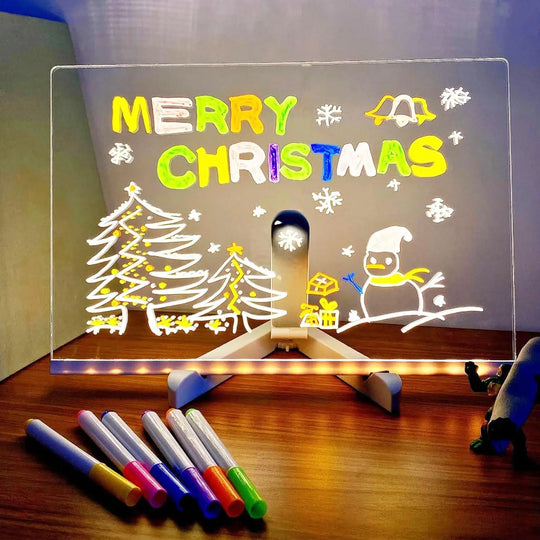 Acrylic LED Luminous Draw Board