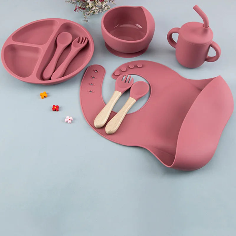 Feeding Set BPA Free Silicone