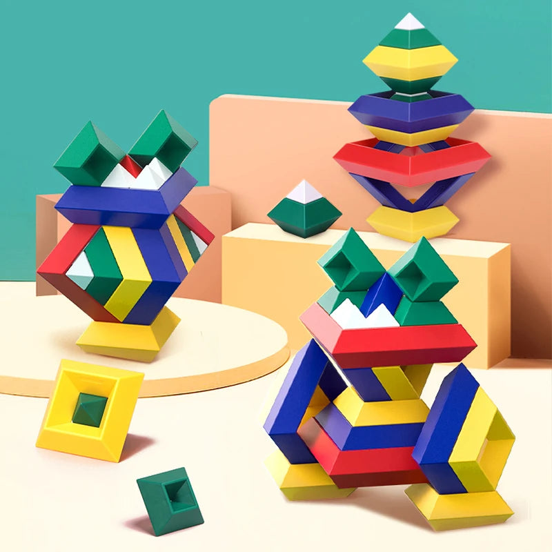 Pyramid Building Blocks